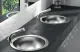 DELABIE Aquarotter HEMI Rundbecken � 385 Einbau-/ Unterbaubecken satiniert ohne �berlauf (120490)