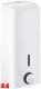 DELABIE Aquarotter Fl�ssigseifenspender 1 Liter Edelstahl pulverbeschichtet wei� Aufputzmontage manueller Betrieb ohne Nachf�llmedien (510581)