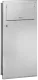 DELABIE Aquarotter Abfallbeh�lter mit Klappe Edelstahl Seidenglanz f�r die Unterputzmontage Fassungsverm�gen zirka 18 Liter (510713S)