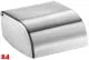 DELABIE Aquarotter Toilettenpapierhalter f�r Papierrolle Edelstahl Seidenglanz f�r die Aufputzmontage (510567)