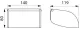 DELABIE Aquarotter Toilettenpapierhalter f�r Papierrolle Edelstahl Seidenglanz f�r die Aufputzmontage (510567)