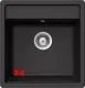 SCHOCK Kchensple Nemo N-100S Cristalite Granitsple / Einbausple Basic Line mit Drehexcenter