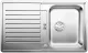 BLANCO Kchensple Classic Pro 45 S-IF Edelstahlsple / Einbausple Flachrand mit Ablaufsystem InFino und Drehknopfventil