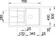 BLANCO Kchensple Metra 6 S Compact Silgranit PuraDurII Granitsple / Einbausple mit Drehknopfventil