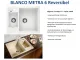 BLANCO Kchensple Metra 6 Silgranit PuraDurII Granitsple / Einbausple mit Drehknopfventil