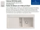 Villeroy & Boch SUBWAY 60-BR-Classicline Einbausple / Keramiksple in Standard Farben