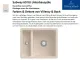 Villeroy & Boch SUBWAY 60 XU UB-Classicline Unterbausple / Keramiksple in Standard Farben