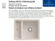 Villeroy & Boch SUBWAY 60 XU UB-Classicline Unterbausple / Keramiksple in Standard Farben