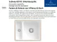 Villeroy & Boch SUBWAY 60 XU UB-Premiumline Unterbausple / Keramiksple in Sonder Farben