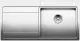 BLANCO Kchensple Divon II 5 S-IF Edelstahlsple / Einbausple Flachrand mit Ablaufsystem InFino und Drehknopfventil