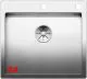 BLANCO Kchensple Claron 500-IF/A Edelstahlsple / Einbausple Flachrand mit Ablaufsystem InFino und PushControl