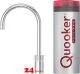 QUOOKER Nordic Round 100C Armatur Solohahn Chrom als Kochendwasser Armatur (PRO3NSRCHR)