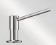 BLANCO Seifenspender Torre Chrom Splmittelspender / Dispenser bequeme Druckbettigung von oben