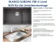 BLANCO Subline 700-U Level Silgranit PuraDurII Granitsple / Unterbaubecken Ablaufsystem InFino mit Handbettigung
