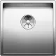 BLANCO Kchensple Claron 400-U Edelstahlsple / Unterbausple mit Ablaufsystem InFino und Handbettigung