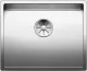 BLANCO Kchensple Claron 500-U Edelstahlsple / Unterbausple mit Ablaufsystem InFino und Handbettigung