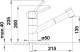✅ BLANCO Kchenarmatur Tivo-S-F Chrom Einhebelmischer mit Zugauslauf 120 schwenkbarer Auslauf Vorfenstermontage