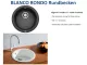 ❎ BLANCO Rundbecken Rondo Silgranit PuraDurII Granitsple / Einbausple mit Siebkorb als Stopfenventil