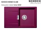 ❎ SCHOCK Kchensple Mono D-100 Cristadur Nano-Granitsple / Einbausple mit Drehexcenter