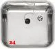 REGINOX Kchensple L18 4035 SK 10cm Einbausple Edelstahl 3 in 1 mit Flachrand OHNE berlauf Barrierefrei