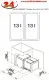 BLANCO Abfalltrennsystem Botton Pro 45/2 Manuell Abfallsystem zum Einbau hinter Drehtren ab 45cm Unterschrank