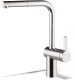 KWC Kchenarmatur Livello 10.231.103.000FL Einhebelmischer Chrom mit Zugauslauf (122295)