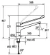 KWC Gastro CR 24.501.104.000LL-A300 Einhebelmischer Gewerbearmatur Hebel lang f�r die Profik�che (121743)