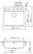 Schock Kchensple Nemo N-100 Cristalite Granitsple / Einbausple Basic Line mit Drehexcenter