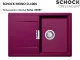 ❎ SCHOCK Kchensple Mono D-100S Cristadur Nano-Granitsple / Einbausple mit Drehexcenter