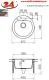 SCHOCK Kchensple Manhattan R-100 Cristalite Granitsple / Rundbecken Basic Line mit Drehexcenter
