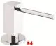 ✅ Schock Seifenspender Sani Splmittelspender / Dispenser Chrom