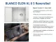 BLANCO Elon XL 6 S Silgranit PuraDurII Granitsple / Einbausple Ablaufsystem InFino mit Drehknopfventil