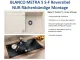 BLANCO Kchensple Metra 5 S-F Silgranit PuraDurII Granitsple Flchenbndig mit Drehknopfventil