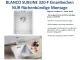 BLANCO Subline 320-F Silgranit PuraDurII Granitsple Flchenbndig Ablaufsystem InFino mit Handbettigung