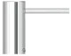 QUOOKER NORDIC Seifenspender Chrom Splmittelspender / Dispenser (SDCHR)