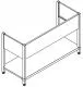 KWC PROFESSIONAL Maxima Untergestell MAXF140-60 passend zu Maxima Gewerbesplen MAXS112-140 und MAXS117-140