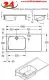 KWC PROFESSIONAL Sirius Mehrzweckbecken BS333 fugenlos verschweiter Waschtrog fr Wandmontage Becken links
