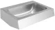 KWC PROFESSIONAL Anima Waschtisch CM700N Einzelwaschtisch CONFORT f�r Wandmontage ohne �berlauf und ohne Hahnlochbohrung (3600005551)