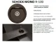 SCHOCK Kchensple Mono R-100 Cristadur Nano-Granitsple / Runde Sple mit Drehexcenter
