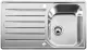 BLANCO Kchensple Lantos 45 S-IF Salto Edelstahlsple / Einbausple Flachrand mit Siebkorb als Drehknopfventil