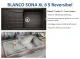 ❎*BLANCO Kchensple Sona XL 6 S Silgranit PuraDurII Granitsple / Einbausple mit Handbettigung