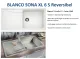 ❎*BLANCO Kchensple Sona XL 6 S Silgranit PuraDurII Granitsple / Einbausple mit Handbettigung