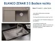 BLANCO Zenar 5 S Silgranit PuraDurII Granitsple / Einbausple Ablaufsystem InFino mit Drehknopfventil