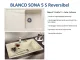 BLANCO Kchensple Sona 5 S Silgranit PuraDurII Granitsple / Einbausple mit Handbettigung