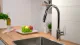 HANSGROHE Kchenarmatur Focus M41 Chrom Einhebelmischer 240 mit Zugauslauf als Ausziehbrause, 2jet (31815000)