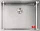 FRANKE Kchensple Box BXX 110-50 Unterbausple (Montage unter die Arbeitsplatte) mit Integralablauf und Siebkorb als Stopfenventil