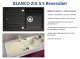 BLANCO Kchensple Zia 5 S Silgranit PuraDurII Granitsple / Einbausple mit Drehknopfventil