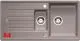 BLANCO Kchensple Zia 6 S Silgranit PuraDurII Granitsple / Einbausple mit Drehknopfventil