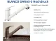 BLANCO Kchenarmatur Daras-S Silgranit-Look Einhebelmischer mit Zugauslauf 90 schwenkbarer Auslauf