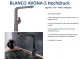 BLANCO Kchenarmatur Avona-S Silgranit-Look Einhebelmischer mit Zugauslauf 190 schwenkbarer Auslauf